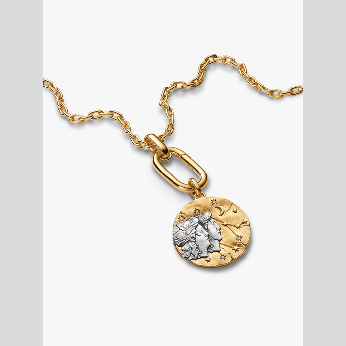 Charm Medallion XL Gemelli "Sapere Aude"