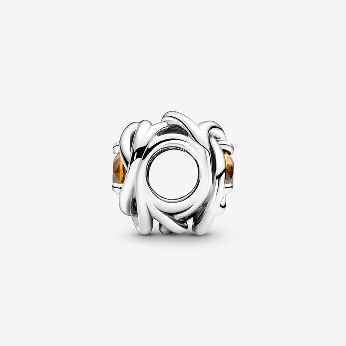 Charm Eternal Circle Honey November