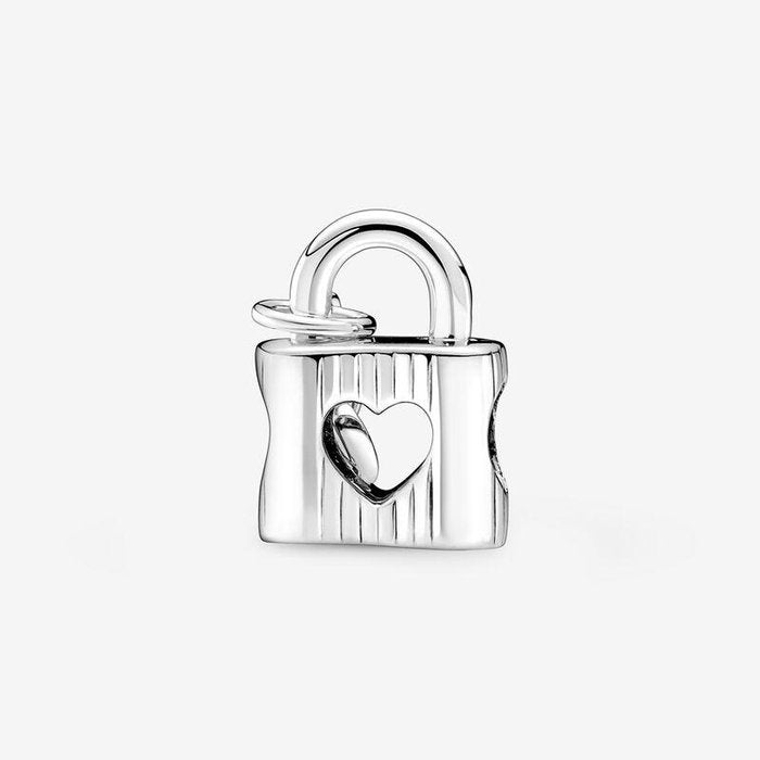 Cadenas et clé à breloques « Sois à moi »