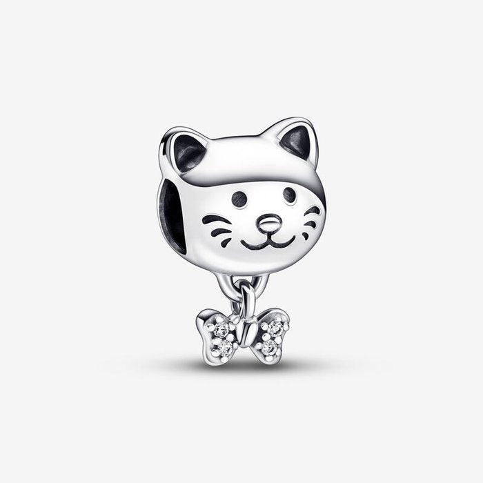 Kitten Charm with Bow