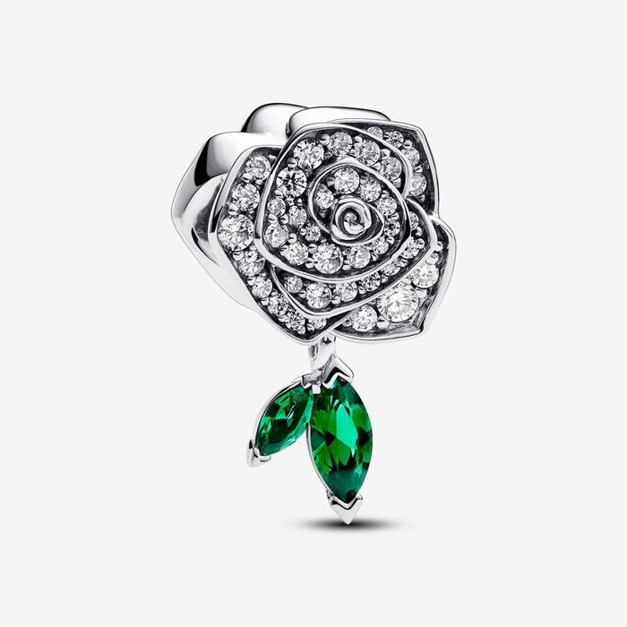 Breloque rose scintillante