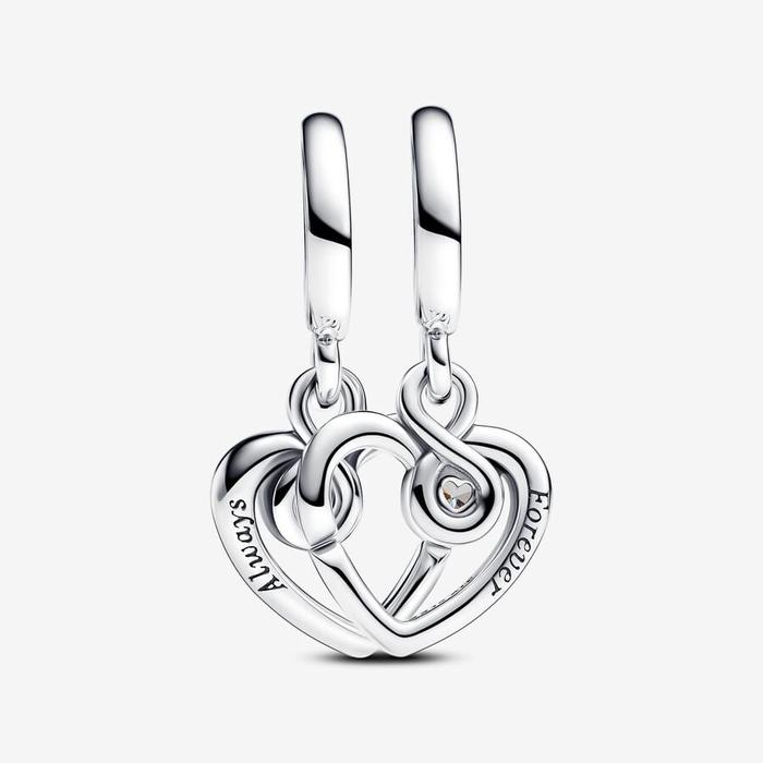 “Forever &amp; Always” Divisible Pendant Charm