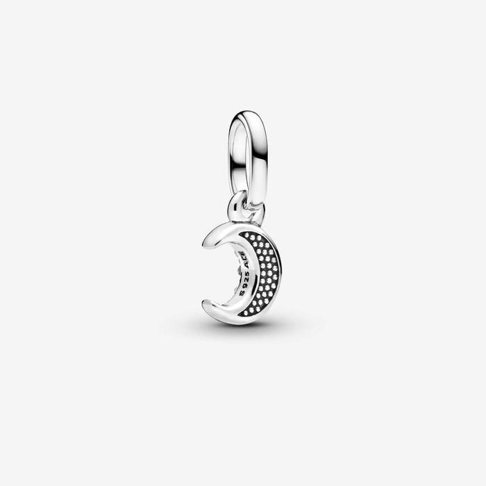Charm Mini Pendente Luna Blu Pandora ME