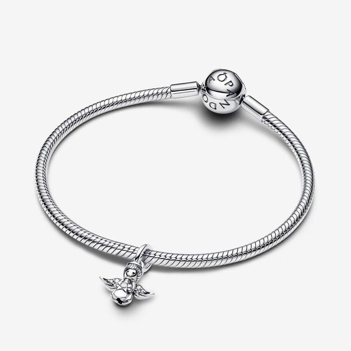 Pendentif Charm Ange et Étoile
