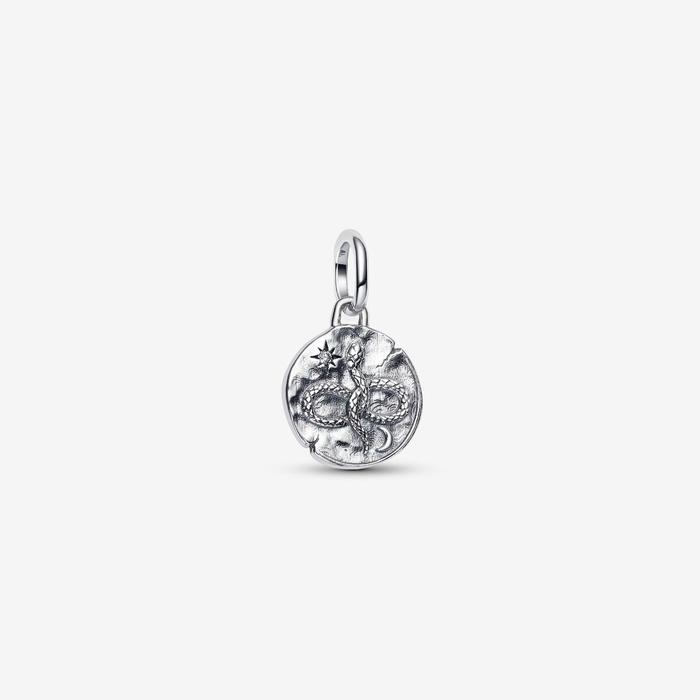 Medallion Serpente "Memento Vivere"