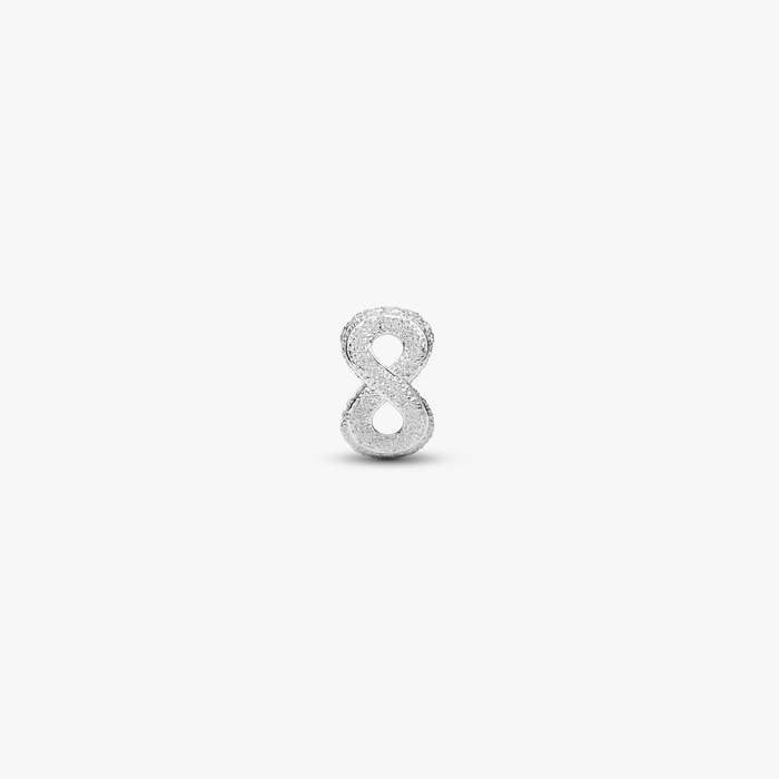 Mini Charm Infinito effetto diamantato