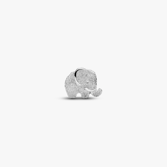 Mini Charm Elefante effetto diamantato
