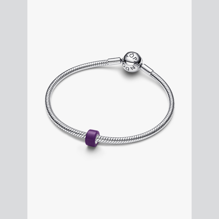Mini Charm Vetro di Murano Viola