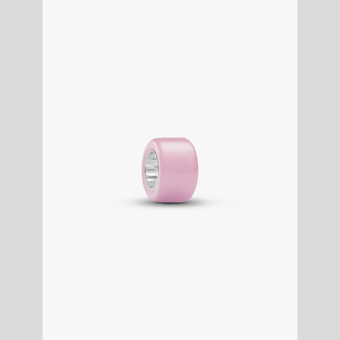 Mini Charm Vetro di Murano Rosa