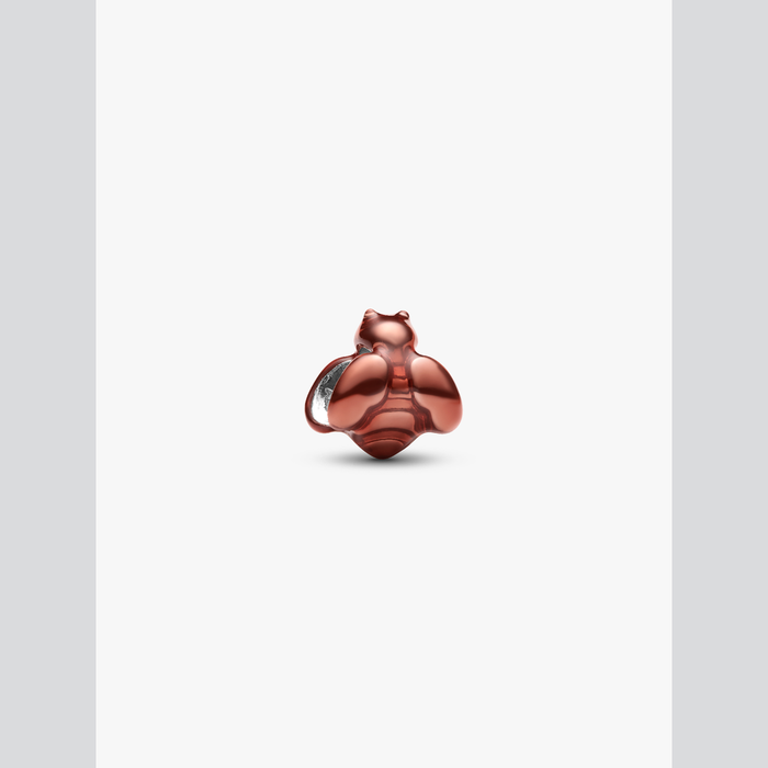 Mini Charm Ape effetto metallico arancione