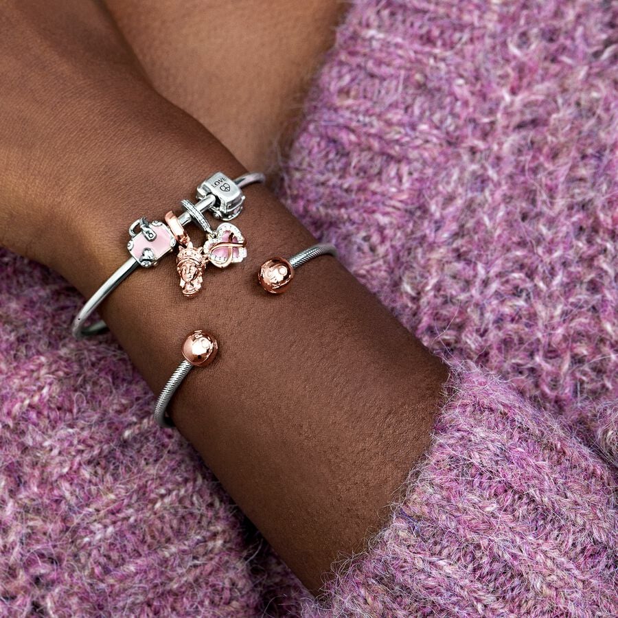 Charm Valigia Rosa