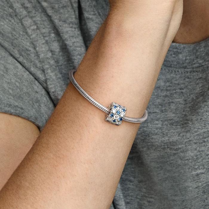 Charm Eleganza Scintillante Blu