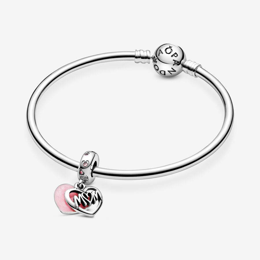 Pendentif Charm Coeur de Maman