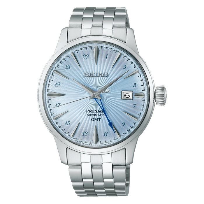 PRESAGE Automatic Cocktail GMT 4R34 Blue Watch