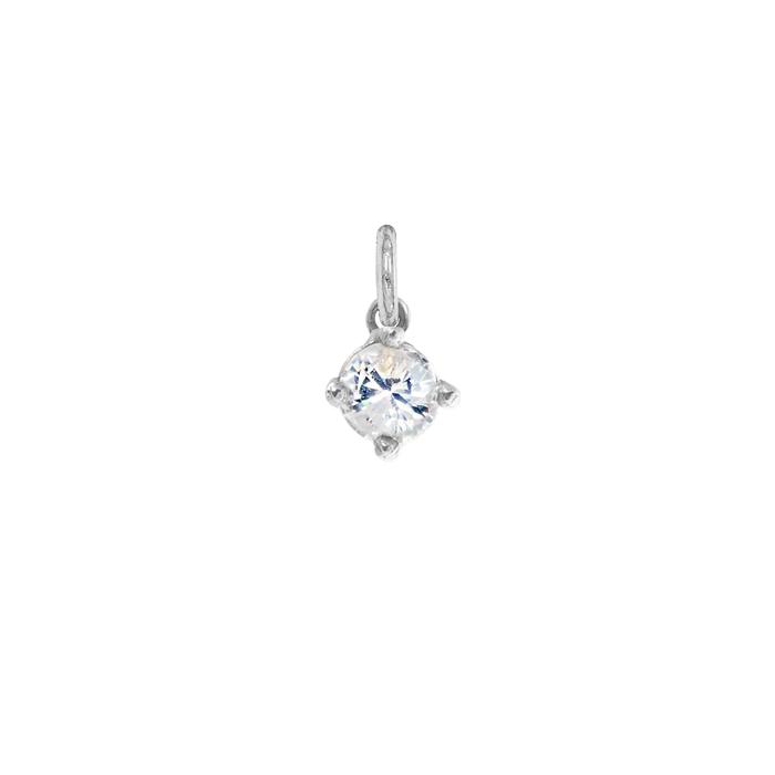 Charm Luce in Oro e Zirconi