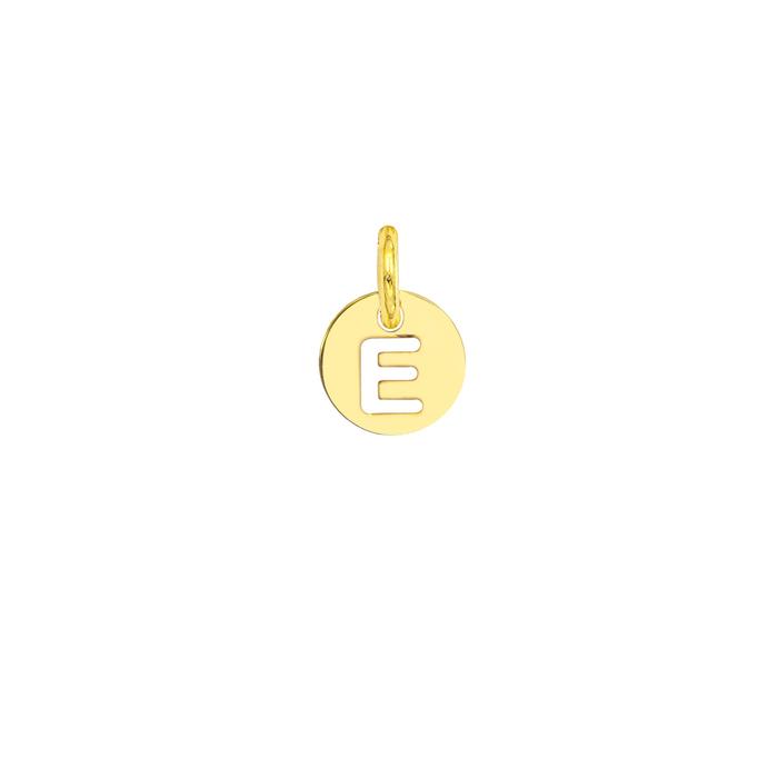 Charm Lettera E in Oro