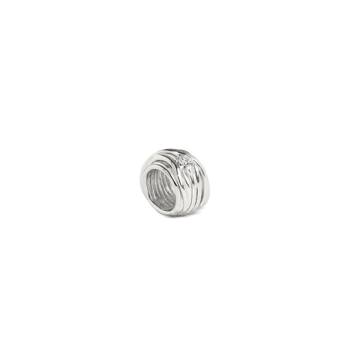 Filodellavita Mini 13 brins en or blanc rose jaune 9 carats et diamant blanc