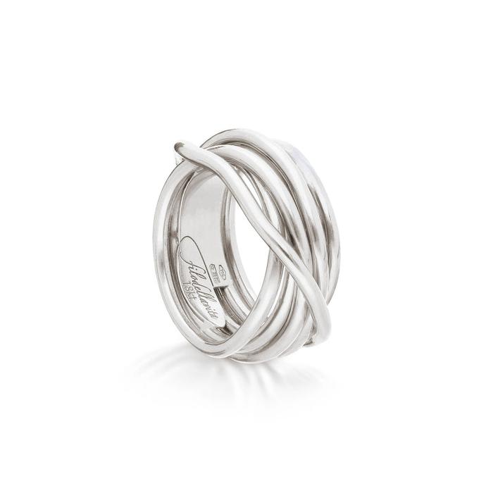 Filodellavita Leda 7 fils en or blanc 18 carats