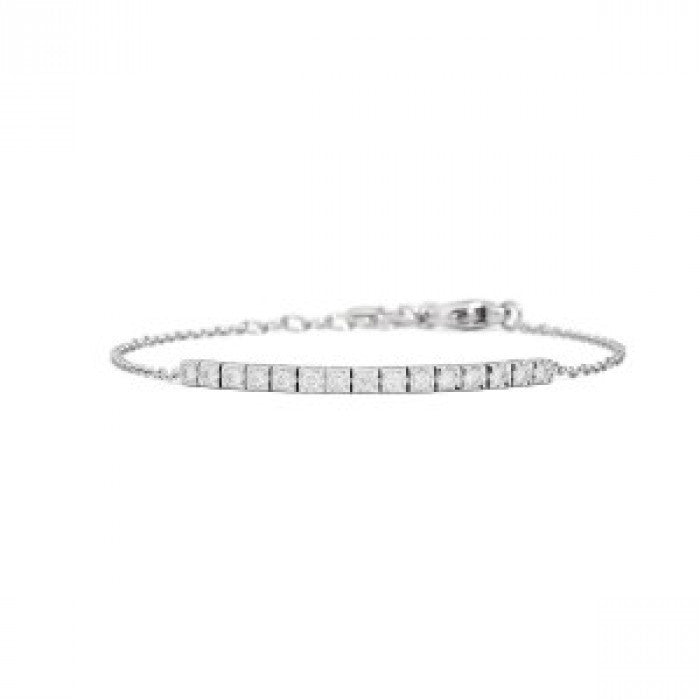 Bracelet tennis cube face centrale br 0,39