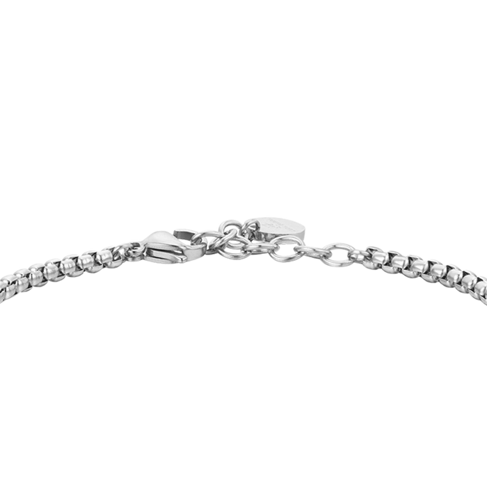 BRACELET HOMME EN ACIER AVEC PIERRES TURQUOISES
