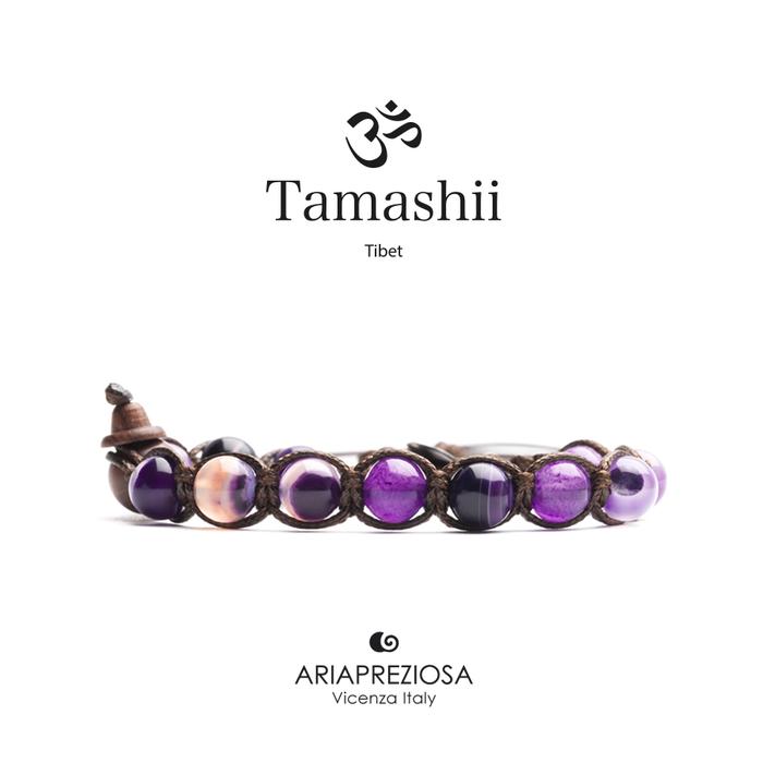 Agate rayée violette Tamashii