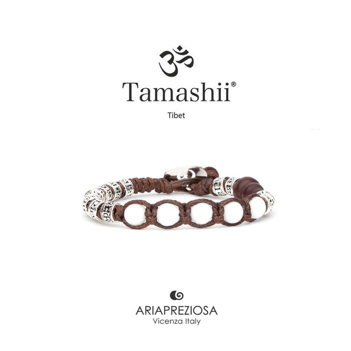 Tamashii Multifaceted Prayer Wheel White Agate