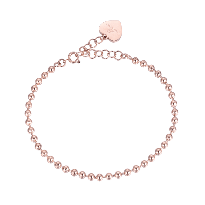 BRACELET FEMME EN ACIER PLAQUÉ BOULE