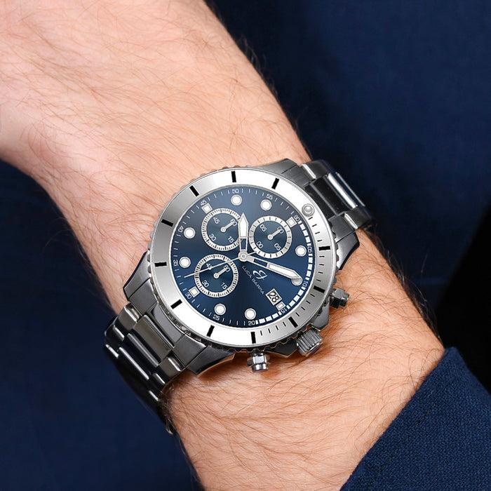 MEN'S STEEL WATCH BLUE DIAL