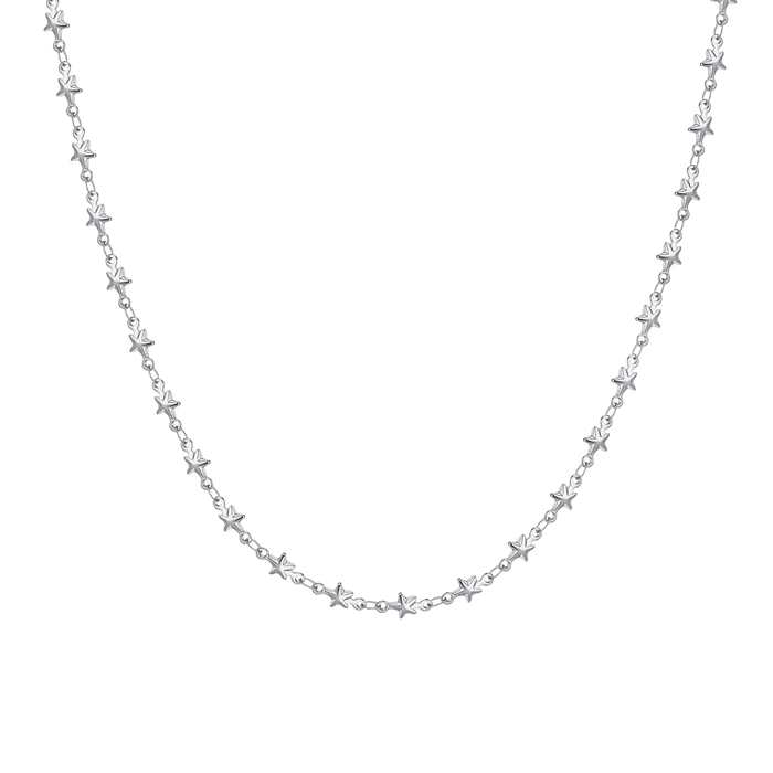 COLLIER ÉTOILE EN ACIER POUR FEMME