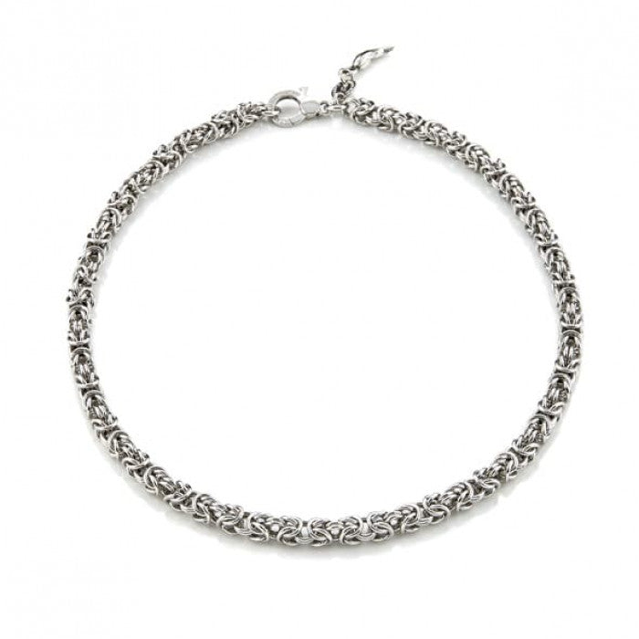 Collana Mini Maglia Bizantina