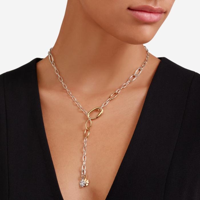 COLLIER ESSENTIEL ARGENT ET OR