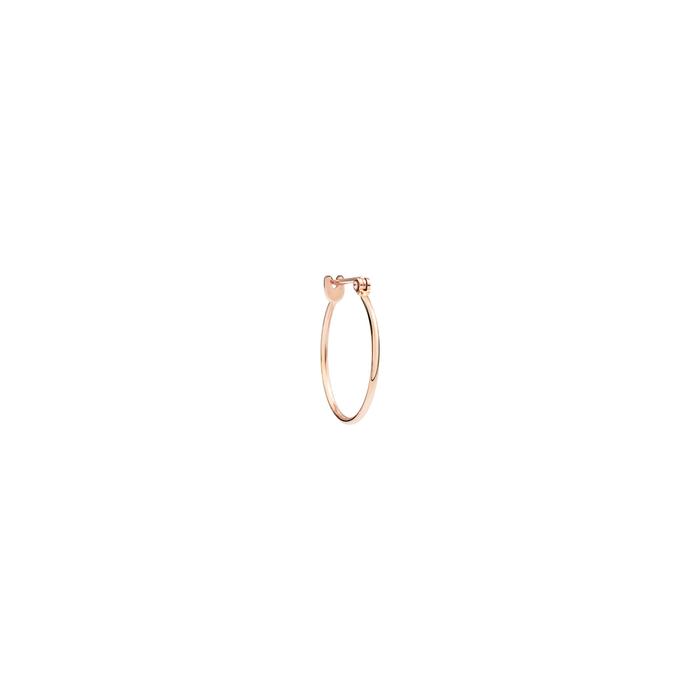 BOUCLES D'OREILLES CRÉOLES EN OR ROSE ESSENTIALS