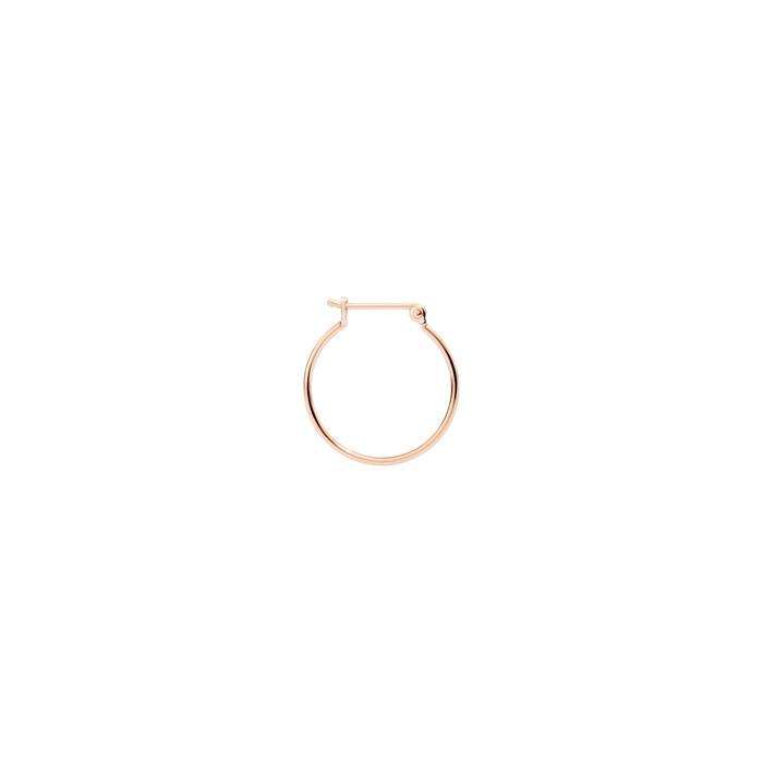 BOUCLES D'OREILLES CRÉOLES EN OR ROSE ESSENTIALS