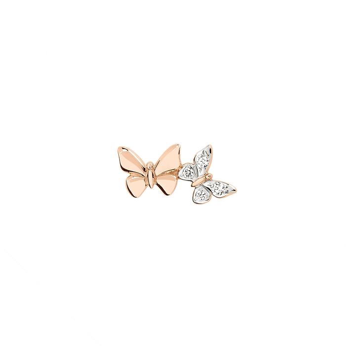 BOUCLE D'OREILLE PAPILLON PRÉCIEUSE