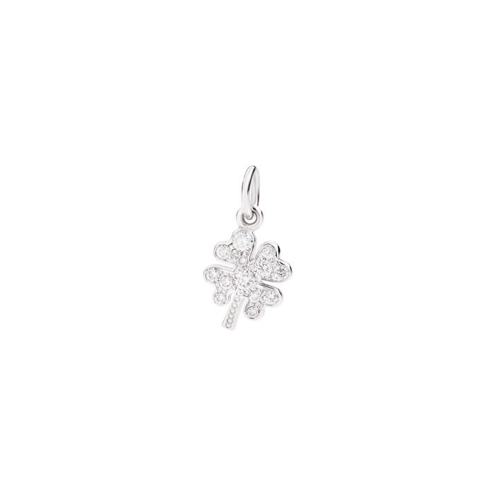 PRECIOUS FOUR-LEAF CLOVER PENDANT