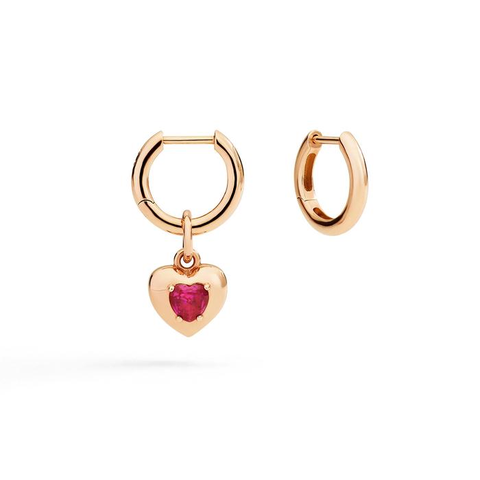 ORECCHINI HOOP ESSENTIALS ORO ROSA