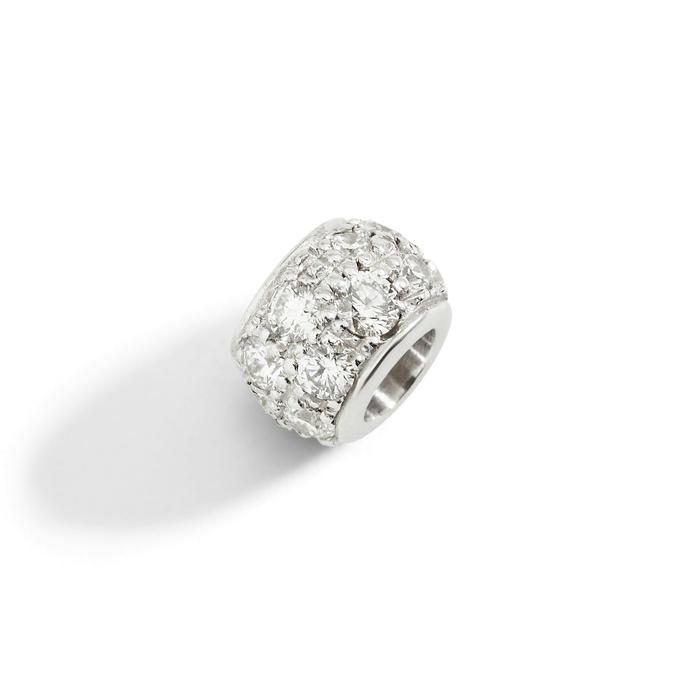 COMPONENTE RONDELLE ORO BIANCO & DIAMANTI