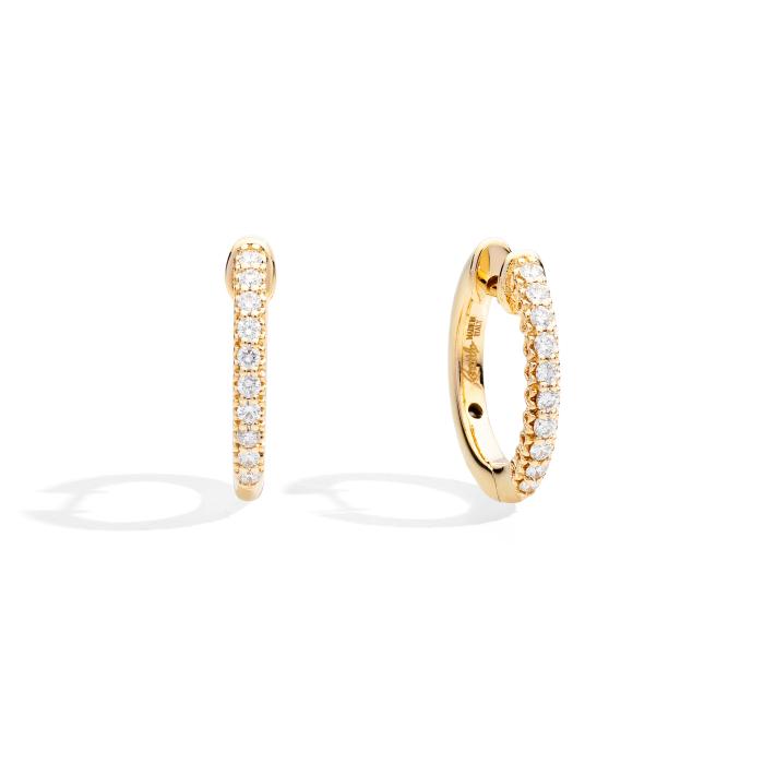 Boucles d'oreilles créoles anniversaire br 0,22