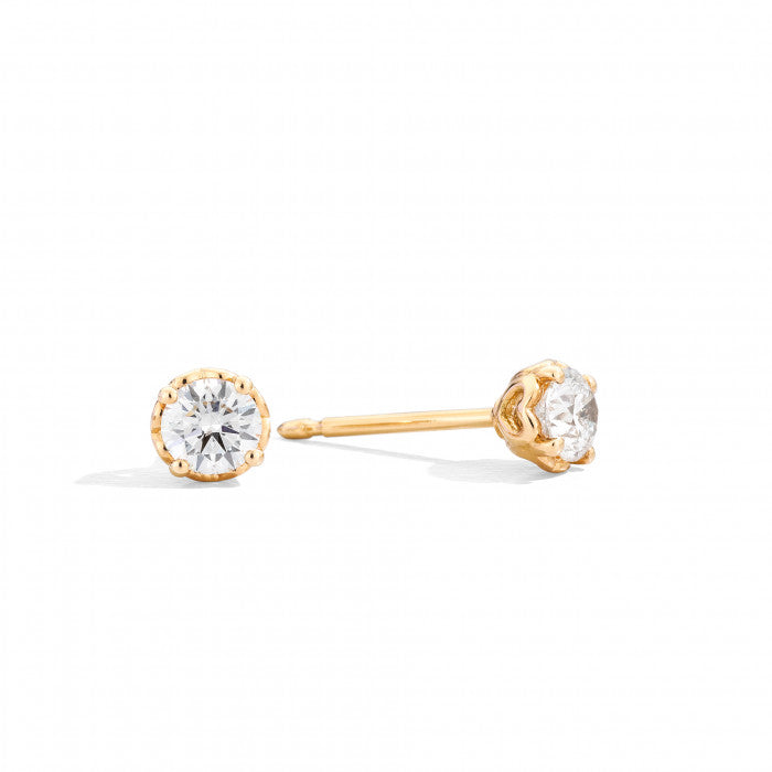 Boucles d'oreilles anniversaire point lumineux br 0,15
