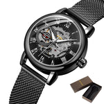 Reloj Esqueleto Excelsior para Mujer - Reloj Mecánico Steampunk Esfera Abierta - Vignette | Steampunk Store