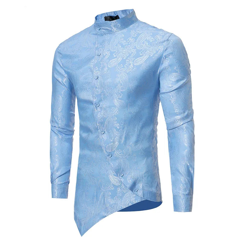 Chemise Asymétrique Homme - Detail finitions