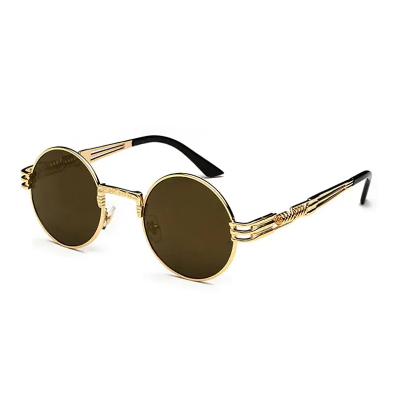 Lunettes Rondes Design Steampunk