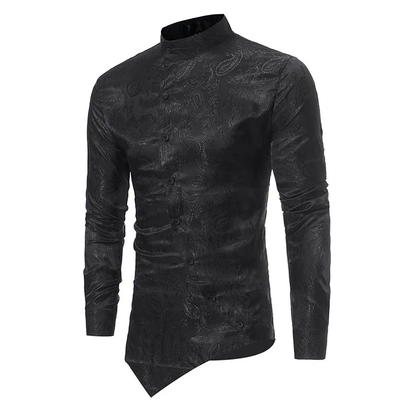 Chemise Asymétrique Homme - Photo 8