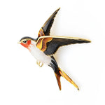 Broche Oiseau Ancienne — Chant Vintage - Vignette | Steampunk Store