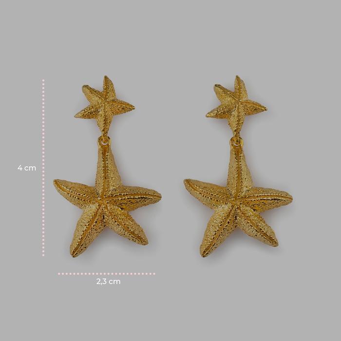 Orecchini  Gold Stella Marina