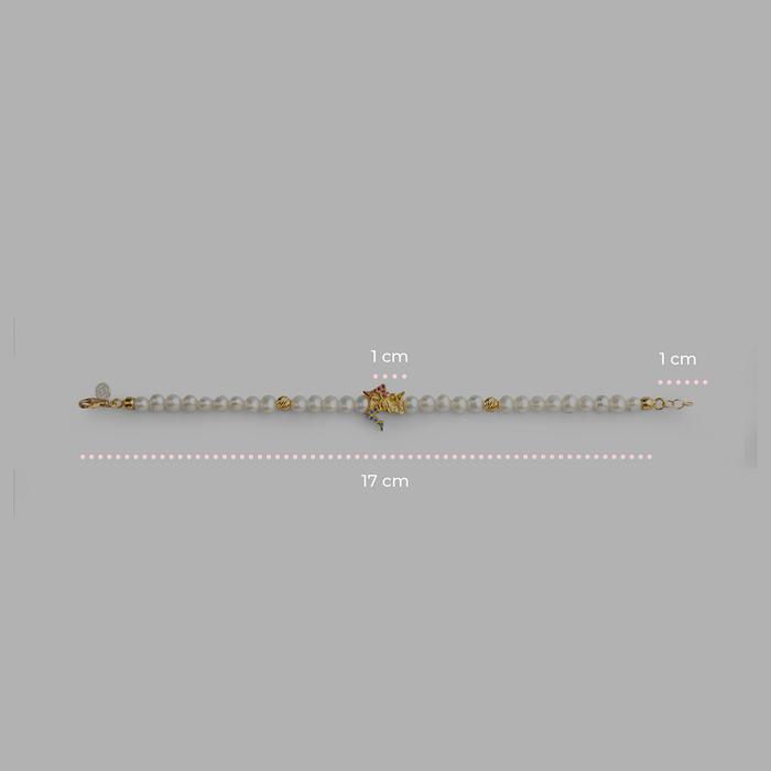 Bracciale Perle Trinacria Lapilli