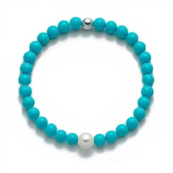 Bracelet en pâte de turquoise