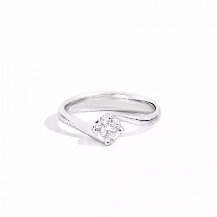 Anello anniversary valentino solitario br 0.23