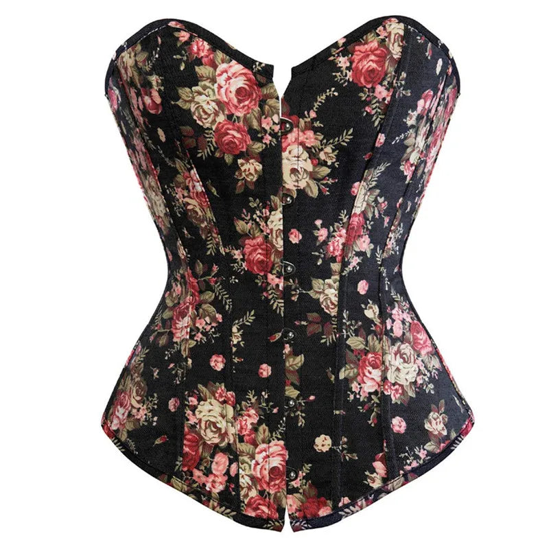 Corset Fleuri — Fleurs du Mal - Photo 7