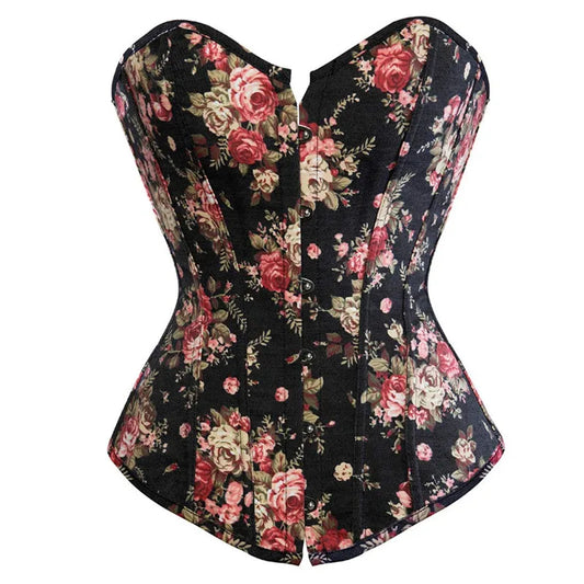 Corset Fleuri — Fleurs du Mal